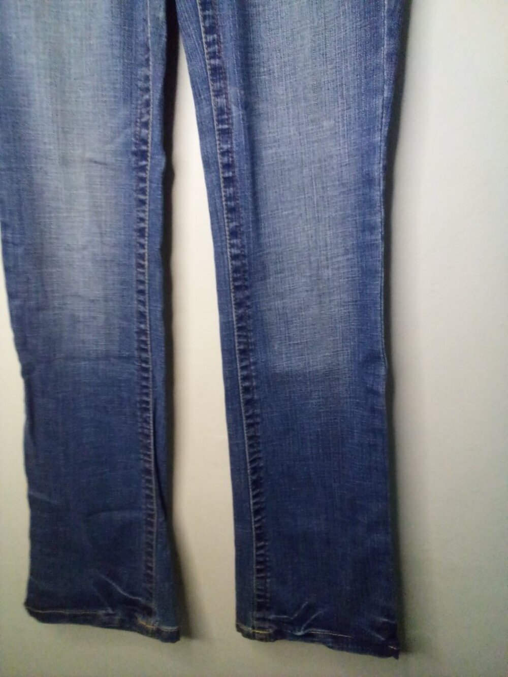 Southpole Jeans Women Juniors 5 Bootcut Y2K Patches Embellished Blue - Picture 7 of 16